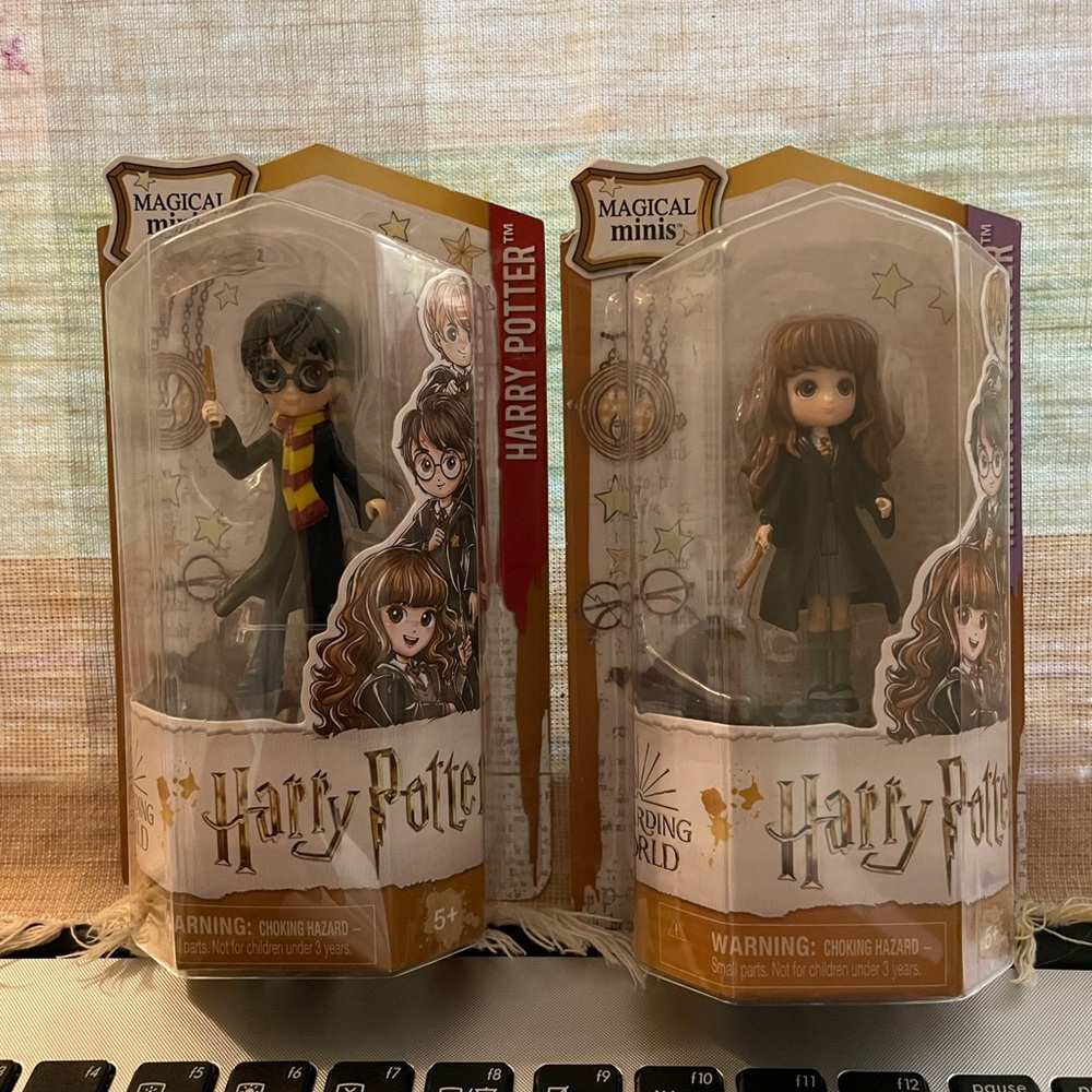 Lot Of Two Brand New Harry Potter Wizarding World Magical Minis Figures 3 Inches